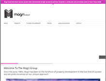 Tablet Screenshot of magrigroup.co.uk